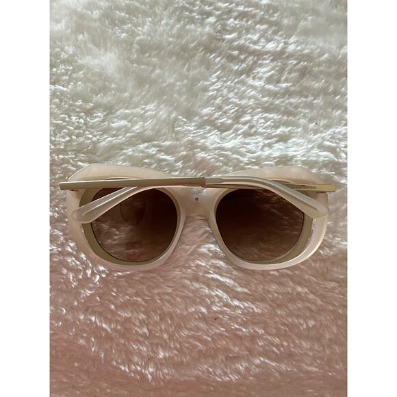 Dolce & Gabbana D&G DG 6104 3043/13 Pale Gold-Opal Ice-Brown 